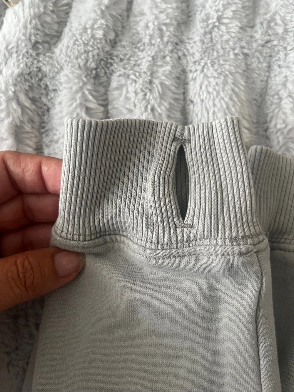 Abercrombie Kids Matching Hoodie & Jogger Set Gray Sage Relaxed Fit Size 11/12
